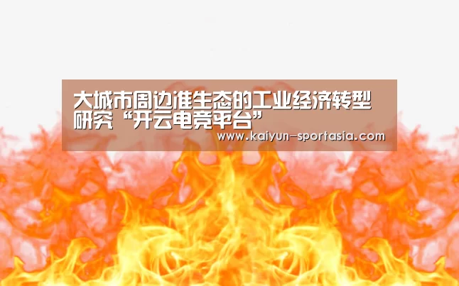 大城市周边准生态的工业经济转型研究“开云电竞平台”